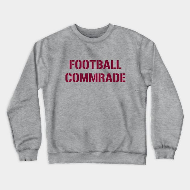 Football Commrade - Yellow Crewneck Sweatshirt by KFig21